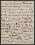 Autograph letter (draft) to George Gordon, Lord Byron, poet