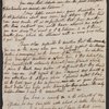Autograph letter (draft) to George Gordon, Lord Byron, poet
