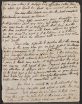 Autograph letter (draft) to George Gordon, Lord Byron, poet