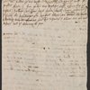 Autograph letter (draft) to George Gordon, Lord Byron, poet