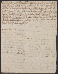 Autograph letter (draft) to George Gordon, Lord Byron, poet
