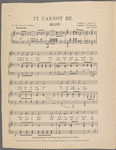It cannot be