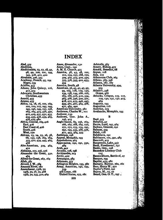 Index