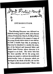 A discourse delivered on the occasion of the death of Mr. James Forten, Sr. in the Second Presbyterian Church of colour of the city of Philadelphia, April 17, 1842, before the young men of the Bible Association of said Church. By the Rev. S. H. Glocester. Published by request.