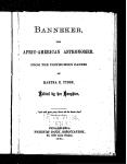 Banneker [microform] : the Afric-American astronomer