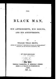 The The black man: his antecedents, his genius, and his achievements