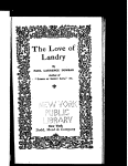 The love of Landry