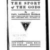 The sport of the gods