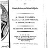 Poems on comic, serious and moral subjects. By Phillis Wheatley, Negro servant to Mr. John Wheatley of Boston, in New England. 2d ed., corr.