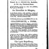 Poems on comic, serious and moral subjects. By Phillis Wheatley, Negro servant to Mr. John Wheatley of Boston, in New England. 2d ed., corr.