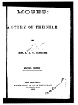 Moses, a story of the Nile, by Mrs. F.E.W. Harper