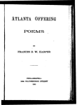 Atlanta's offering poems