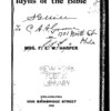Idylls of the Bible, by Mrs. F.E.W. Harper.