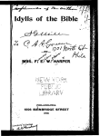 Idylls of the Bible, by Mrs. F.E.W. Harper.