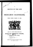 A sketch of the life of Benjamin Banneker; from notes taken in 1836