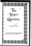 The Negro question. By George W. Cable