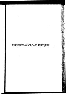 The silent South, together with The freedman's case in equity and The convict lease system