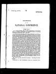 Proceedings of the National Conference of Colored Men in the United States [microform] : held in the State Capitol at Nashville, Tenn., May 6, 7, 8, and 9, 1879.