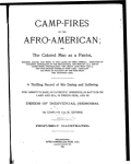 Camp-fires of the Afro-American