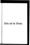 Africa and the Africans
