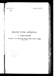 Liberia's offering: being addresses, sermons, etc. by Rev. Edward W. Blyden.