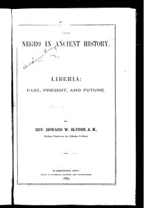 The Negro in ancient history