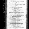 The origin and purpose of African colonization. Being the annual discourse delivered at the sixty-sixth anniversary of the American Colonization Society, held in the New York Avenue Presbyterian Church, Washington, D. C. Sunday, January 14, 1883. Published by request of the society.