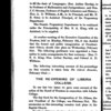 Proceedings and addresses on the occasion of the inauguration of the Rev. Garretson Warner Gibson, D. D. as president of Liberia College, Wednesday, February 21st, 1900.