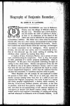 Biography of Benjamin Banneker
