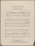 Hannah! or I want my Hannah