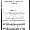 Slave life in Virginia and Kentucky, or, Fifty years of slavery in the southern states of America