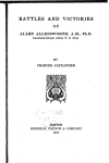 Battles and victories of Allen Allensworth, A.M., Ph.D.: Lieutenant-Colonel, retired, U.S. Army
