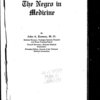 The Negro in medicine