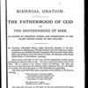 	Biennial oration before the Second B.M.C. of the Grand United Order of Odd Fellows