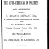 The Afro-American in politics