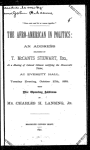 The Afro-American in politics