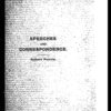Speeches and letters