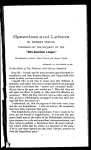 Speeches and letters
