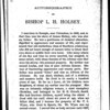 Autobiography, sermons, addresses, and essays of Bishop L.H. Holsey