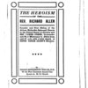 The heroism of the Rev. Richard Allen [microform] : founder and first bishop of the African Methodist Episcopal Church in the United States of America and Rev. Danier Coker, co-founder and first missionary to Africa from said Church : with a brief sketch of Sister Sarah Allen's heroism