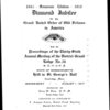 Diamond jubilee of the Grand United Order of Odd-Fellows in America [microform] and the Proceedings of the thirty-sixth annual meeting of the District Grand Lodge no. 26 .../recorded by Perry W. Dean; arranged and compiled by J. Solomon Gaines.