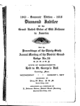 Diamond jubilee of the Grand United Order of Odd-Fellows in America [microform] and the Proceedings of the thirty-sixth annual meeting of the District Grand Lodge no. 26 .../recorded by Perry W. Dean; arranged and compiled by J. Solomon Gaines.