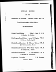 Diamond jubilee of the Grand United Order of Odd-Fellows in America [microform] and the Proceedings of the thirty-sixth annual meeting of the District Grand Lodge no. 26 .../recorded by Perry W. Dean; arranged and compiled by J. Solomon Gaines.