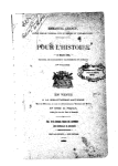 Pour l'histoire--27 mars 1883,--recueil de documents manuscrits et inédits.