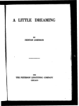 A little dreaming 