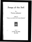 Songs of the soil [microform]