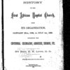 History of the First African Baptist Church : from its organization, January 20th, 1788, to July 1st, 1888. Including the centennial celebration, addresses, sermons, etc.