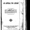 An appeal to Caesar 