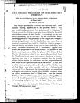 The Negro problem in the United States