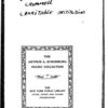 Charitable institutions in colored churches